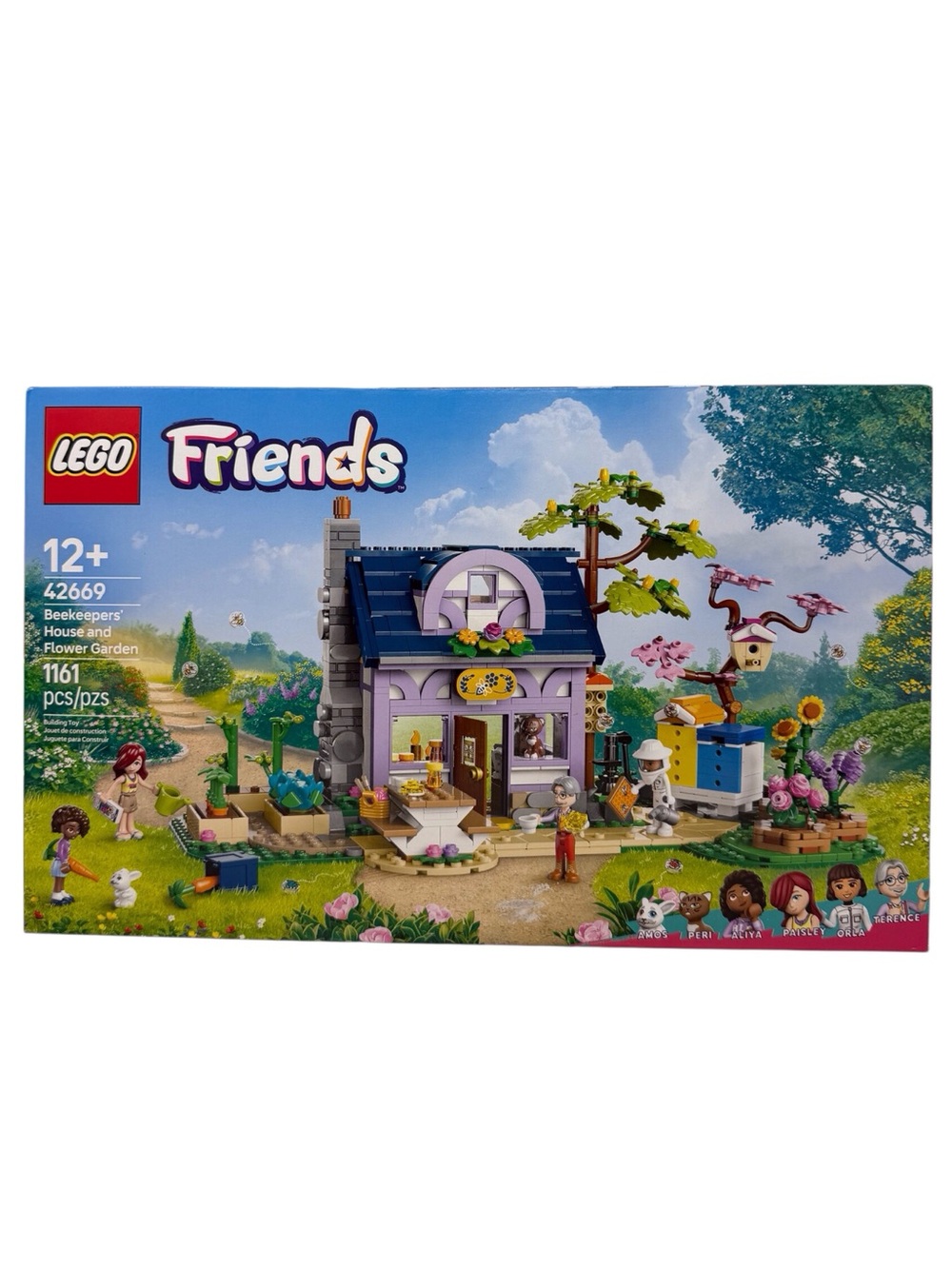 LEGO 42669 FRIENDS: Beekeepers' House and Flower Garden 1161 Pieces New Sealed